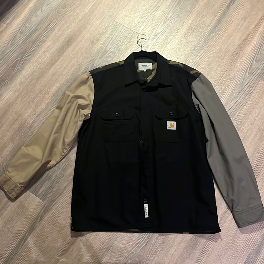 Brand new carhartt wip multicolor button down